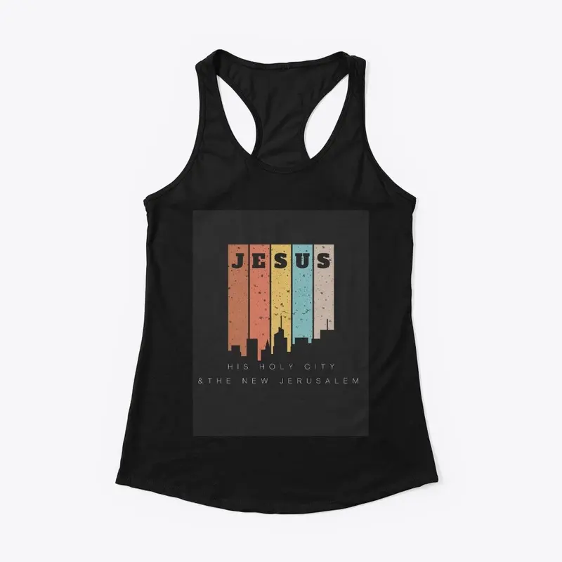 His Holy City Racerback Tank