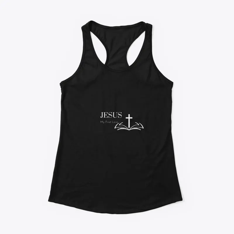 Jesus My First Love Racerback Tank