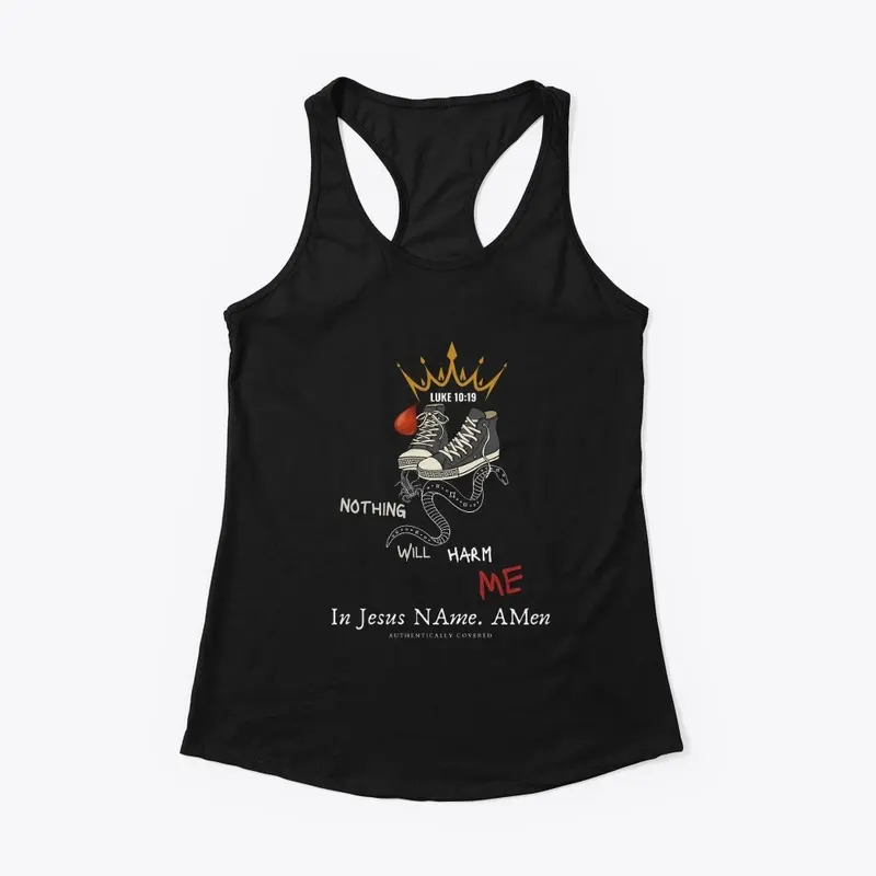 Nothing Will Harm Me Racerback Tank