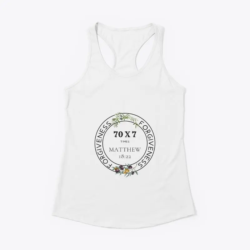 Forgiveness Racerback Tank