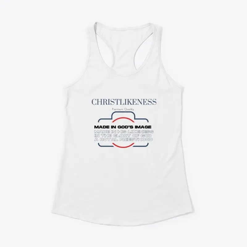 Made In God's Image Racerback Tank