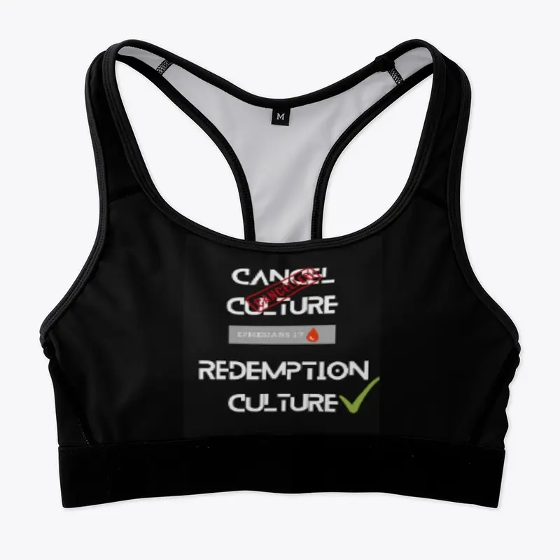 Redemption Culture Sports Bra