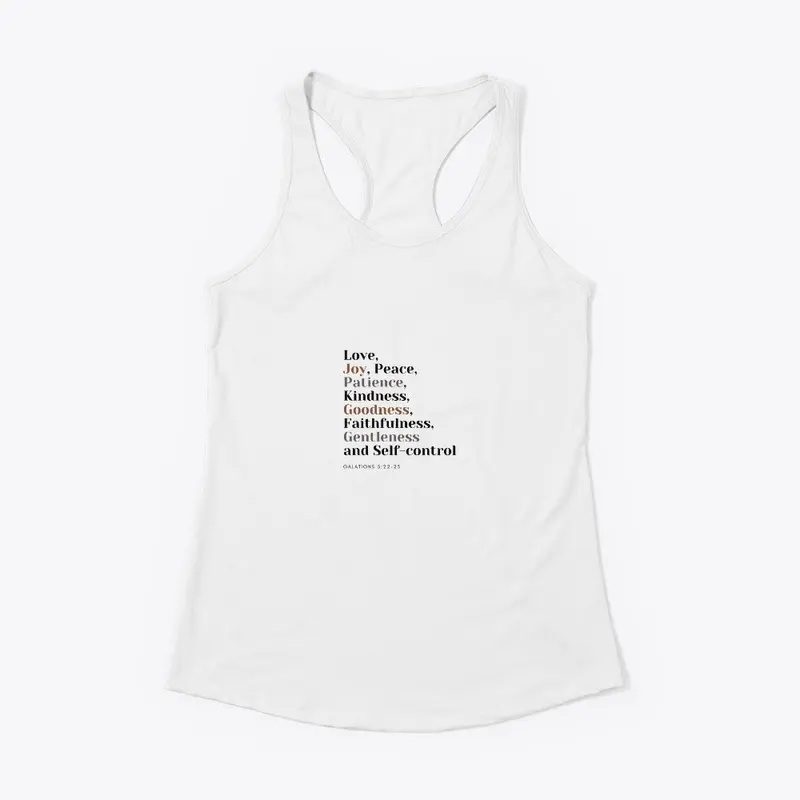 Fruit of the Spirit Racerback Tank